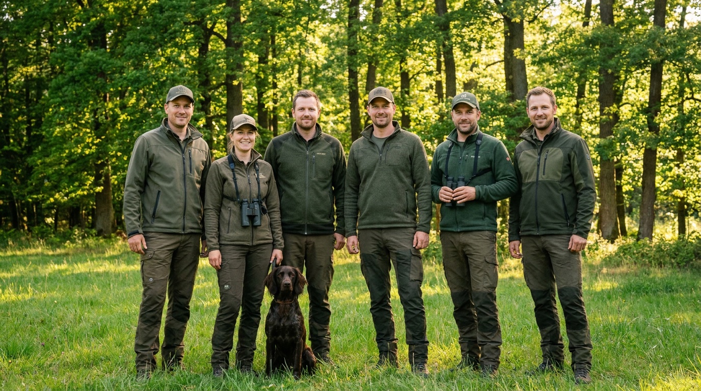 Die Dozenten der Meisterjäger Akademie im Revier